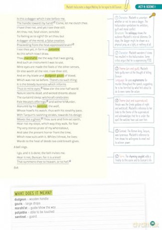 Macbeth: Full Play with Annotations and Key Quotations (Complete Annotated Texts) - William Shakespeare [KSIĄŻKA]