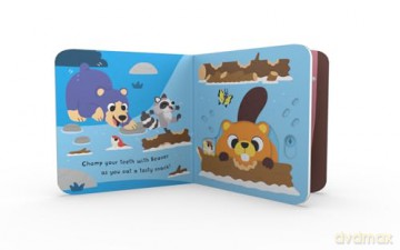 Bear's Wobbly Bottom: A fun-filled new interactive novelty board book series with sliders to wobble! - Kit Frost [KSIĄŻKA]