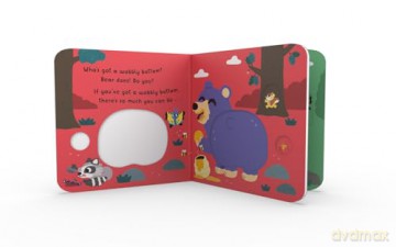 Bear's Wobbly Bottom: A fun-filled new interactive novelty board book series with sliders to wobble! - Kit Frost [KSIĄŻKA]