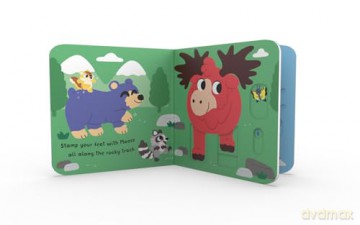 Bear's Wobbly Bottom: A fun-filled new interactive novelty board book series with sliders to wobble! - Kit Frost [KSIĄŻKA]