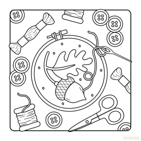 The Comfy Fall Coloring Book (Cute and Cozy) [KSIĄŻKA]