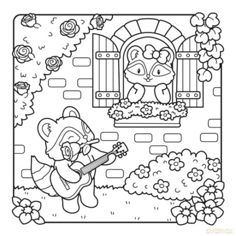 The Heartwarming Love Coloring Book (Cute and Cozy) [KSIĄŻKA]