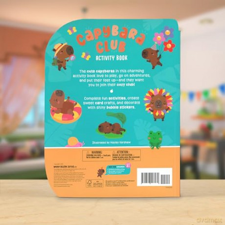 Capybara Club Activity Book - Amber Oliver [KSIĄŻKA]