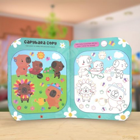 Capybara Club Activity Book - Amber Oliver [KSIĄŻKA]