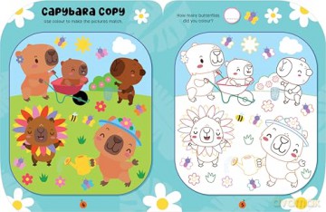 Capybara Club Activity Book - Amber Oliver [KSIĄŻKA]