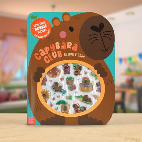 Capybara Club Activity Book - Amber Oliver [KSIĄŻKA]