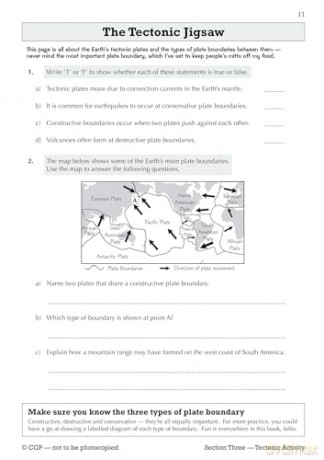 KS3 Geography Workbook with Answers: for Years 7, 8 and 9 (CGP KS3 Workbooks) - CGP Books [KSIĄŻKA]