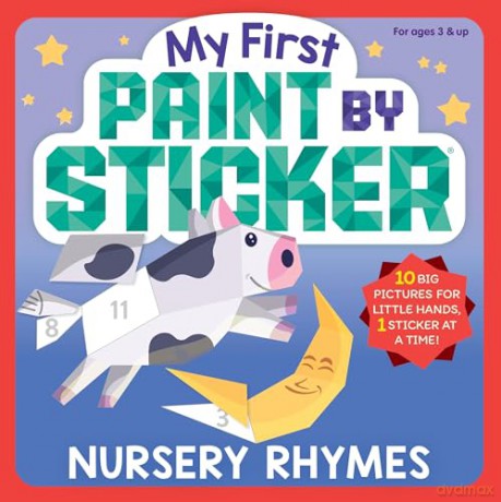 My First Paint by Sticker: Nursery Rhymes [KSIĄŻKA]