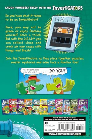 InvestiGators: Case Files: The New Laugh-Out-Loud Solve-Along Comic Book Adventure! - John Patrick Green [KSIĄŻKA]