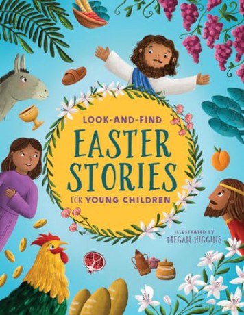 Look-and-Find Easter Stories for Young Children (Let's Explore Bible Stories for Young Children) - Megan Higgins [KSIĄŻKA]