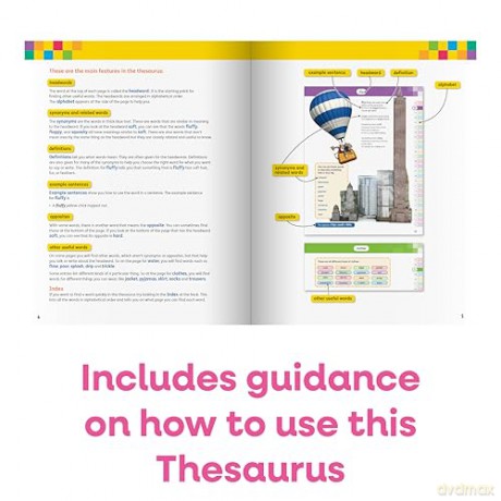 Oxford First Thesaurus: An illustrated thesaurus for children age 5+ (Oxford First Dictionaries) - Oxford Dictionaries [KSIĄŻKA]