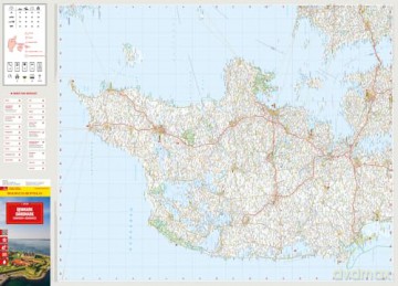 Denmark Marco Polo Map: wegenkaart 1:350.000 - Marco Polo [KSIĄŻKA]