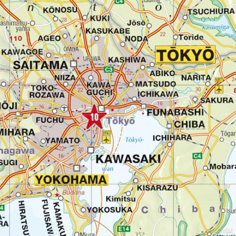 Japan Marco Polo Map - Marco Polo [KSIĄŻKA]