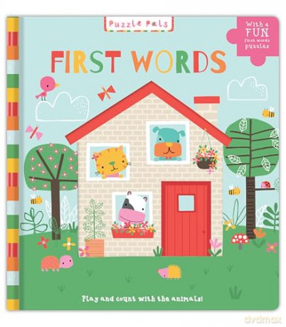 Puzzle Pals: First Words - Rebecca Weerasekera [KSIĄŻKA]
