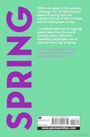 A Poem for Every Spring Day: A collection of uplifting poems, the perfect gift for poetry lovers (A Poem for Every Day and Night of the Year, 4) - Allie Esiri [KSIĄŻKA]