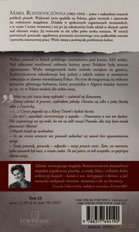 Jaskółczym szlakiem. Klasyka Literatury Kobiecej. Tom 23 - Maria Rodziewiczówna [KSIĄŻKA]