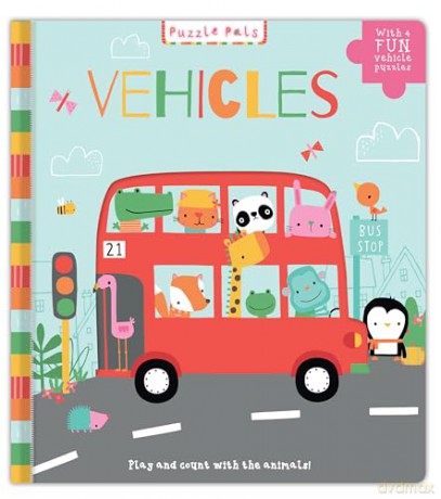 Puzzle Pals: Vehicles - Rebecca Weerasekera [KSIĄŻKA]