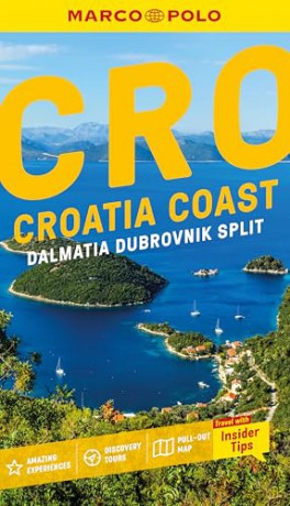 Marco Polo Croatia Coast Pocket Travel Guide | Pull-out Map | Local Knowledge | Covers: Dubrovnik, Split, Hvar and more - Marco Polo [KSIĄŻKA]