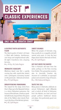 Marco Polo Croatia Coast Pocket Travel Guide | Pull-out Map | Local Knowledge | Covers: Dubrovnik, Split, Hvar and more - Marco Polo [KSIĄŻKA]