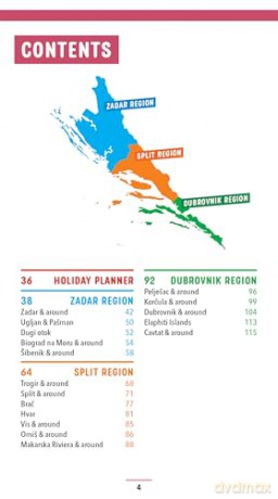 Marco Polo Croatia Coast Pocket Travel Guide | Pull-out Map | Local Knowledge | Covers: Dubrovnik, Split, Hvar and more - Marco Polo [KSIĄŻKA]