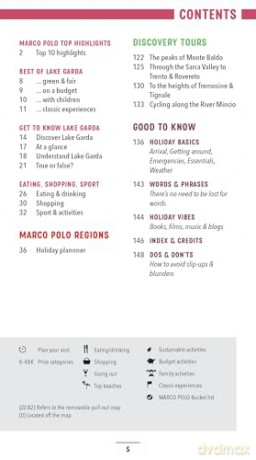 Marco Polo Lake Garda Pocket Travel Guide | Pull-out Map | Local Knowledge | Covers: Sirmione, Malcesine, Limone Sul Garda and more - Marco Polo [KSIĄŻKA]