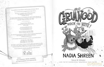 Grimwood: Rock the Vote!: the perfect laugh-out-loud winter read!: Volume 5 - Nadia Shireen [KSIĄŻKA]