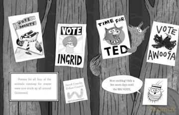 Grimwood: Rock the Vote!: the perfect laugh-out-loud winter read!: Volume 5 - Nadia Shireen [KSIĄŻKA]