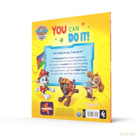 PAW Patrol Picture Book: You Can Do It!: a picture book about children's mental health for kids 2-5 based on the popular Nickelodeon TV series. NEW for 2026! - PAW Patrol [KSIĄŻKA]