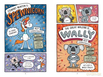The Far-Out Five: Snot Jelly Island: A hilarious graphic novel from stand up comedian Olaf Falafel: 1 - Olaf Falafel [KSIĄŻKA]