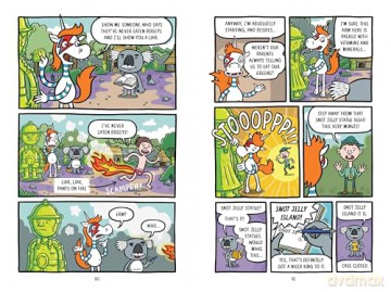The Far-Out Five: Snot Jelly Island: A hilarious graphic novel from stand up comedian Olaf Falafel: 1 - Olaf Falafel [KSIĄŻKA]