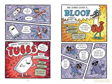 The Far-Out Five: Snot Jelly Island: A hilarious graphic novel from stand up comedian Olaf Falafel: 1 - Olaf Falafel [KSIĄŻKA]