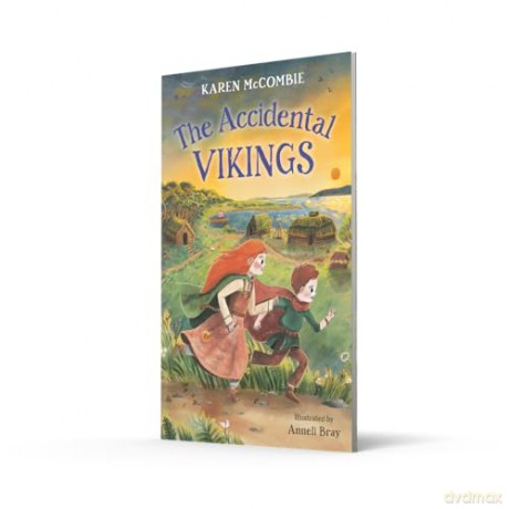 The Accidental Vikings: A journey back in time! (Dyslexia-friendly) - Karen McCombie [KSIĄŻKA]