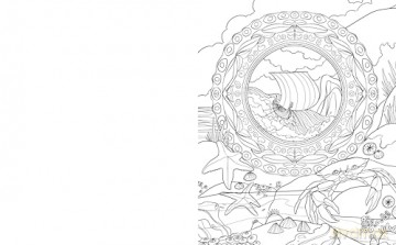 Magic Mirrors Colouring Book: 40 Enchanting Images (Arcturus Creative Colouring) - Alex Oxton [KSIĄŻKA]