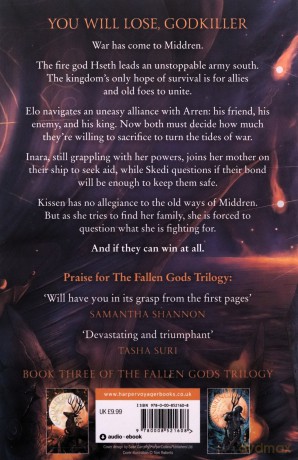 Faithbreaker: The final book in the #1 SUNDAY TIMES best-selling epic fantasy trilogy that began with GODKILLER (The Fallen Gods Trilogy) - Hannah Kaner [KSIĄŻKA]