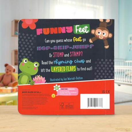 Funny Feet - Make Believe Ideas [KSIĄŻKA]