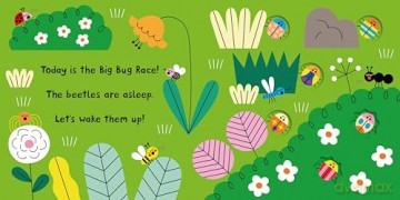 Ready, Steady, Race! Bugs: An interactive tilt and slide book with multiple endings! - Macmillan Children's Books [KSIĄŻKA]