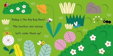 Ready, Steady, Race! Bugs: An interactive tilt and slide book with multiple endings! - Macmillan Children's Books [KSIĄŻKA]