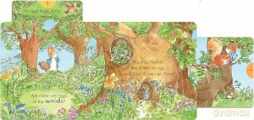 The Peter Rabbit: Peter's Easter Slide-and-Seek (Peter Rabbit Slide-and-Seek) - Beatrix Potter [KSIĄŻKA]