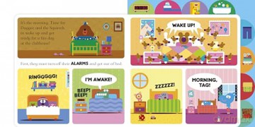 Hey Duggee: Getting Ready for the Day: A tabbed board book about morning routines - Hey Duggee [KSIĄŻKA]