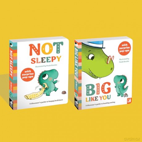 Not Sleepy: A dinosaur's guide to happy bedtimes - Mama Makes Books [KSIĄŻKA]