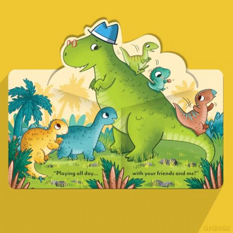 Not Sleepy: A dinosaur's guide to happy bedtimes - Mama Makes Books [KSIĄŻKA]