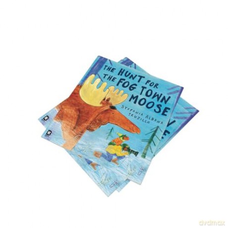 The Hunt for the Fog Town Moose: A funny new illustrated picture book story for children about a missing moose by a debut author-illustrator! - Stefania Aldana Trujillo [KSIĄŻKA]