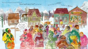 The Hunt for the Fog Town Moose: A funny new illustrated picture book story for children about a missing moose by a debut author-illustrator! - Stefania Aldana Trujillo [KSIĄŻKA]