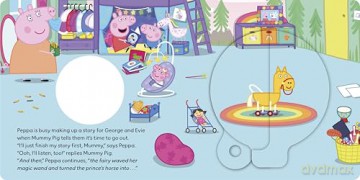 Peppa Pig: Peppa's Magical Story: A Magic Wheel Book - Peppa Pig [KSIĄŻKA]