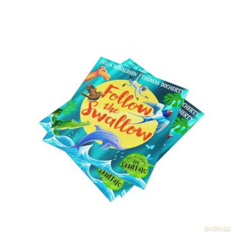 Follow the Swallow: A brilliantly funny illustrated children's picture book about friendship - Julia Donaldson [KSIĄŻKA]