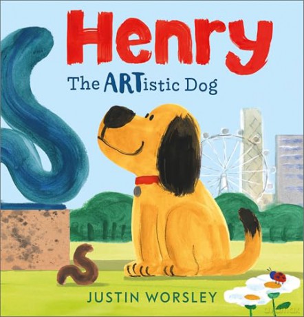 Henry the Artistic Dog - Justin Worsley [KSIĄŻKA]