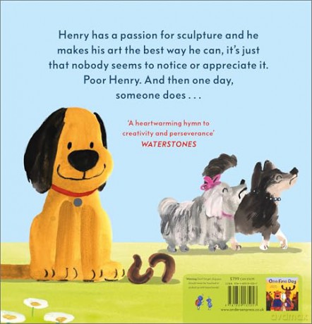 Henry the Artistic Dog - Justin Worsley [KSIĄŻKA]
