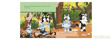 Bluey: Bluey and Bingo's Book of Bugs: Push-and-Pull Board Book - Bluey [KSIĄŻKA]