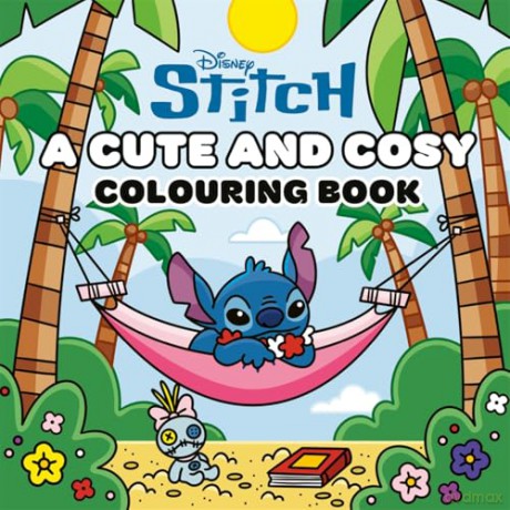 Disney Stitch: A Cute and Cosy Colouring Book - Walt Disney [KSIĄŻKA]
