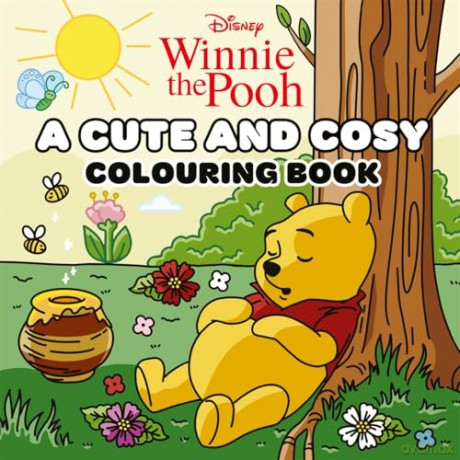 Disney Winnie the Pooh: A Cute and Cosy Colouring Book - Walt Disney [KSIĄŻKA]